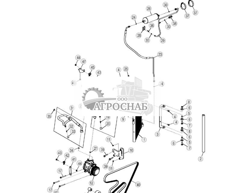 Компрессор кондиционера воздуха - ST2397 287.jpg
